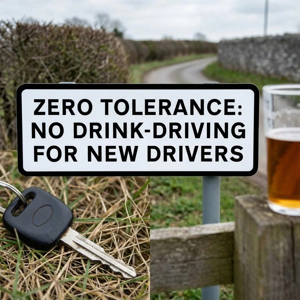 The UK is raising the bar for road safety: new drivers and learners will soon face a near-zero drink-drive limit: the strictest in Europe. No pints, no wine, no risk allowed during the first two years behind the wheel. This zero-tolerance move is des