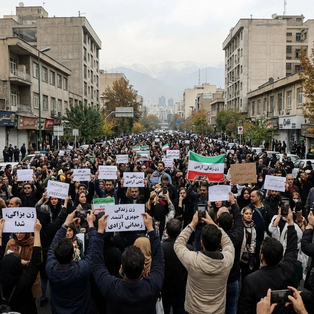 Thousands have taken to the streets across Tehran and other Iranian cities, demanding change in powerful displays that have captured global attention. Videos show huge, determined crowds and widespread dissent amid mounting pressure on the government