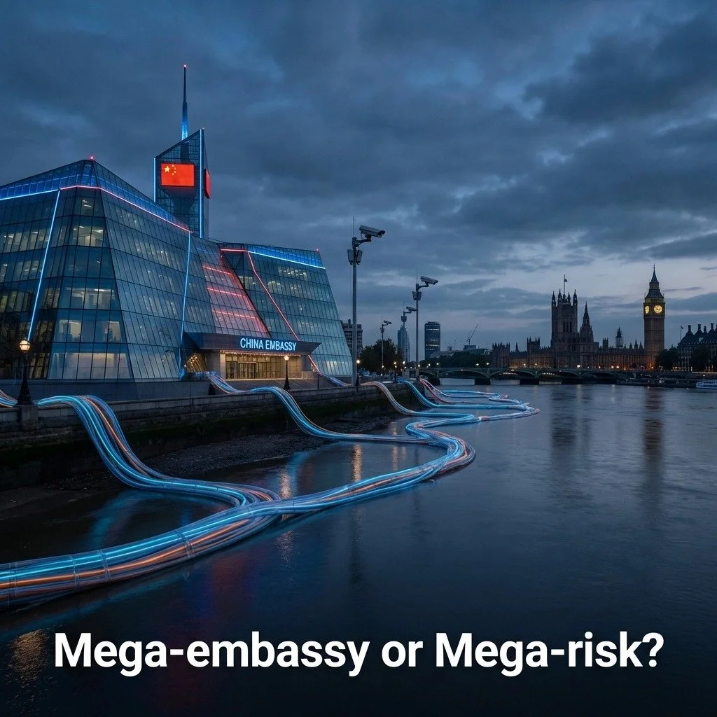 The UK is poised to approve China&rsquo;s proposed "mega-embassy" in London, but the final decision is still pending amid mounting concerns in Parliament and from the US. The embassy&rsquo;s proximity to sensitive UK-US data cables has MPs 
