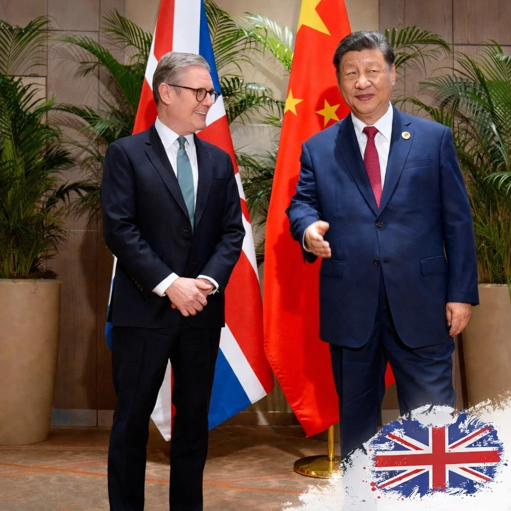Sir Keir Starmer becomes the first UK PM to visit Beijing since 2018. 🇬🇧🇨🇳

Seeking to move relations from "Ice Age" to "Golden Age," the PM is focusing on economic growth while promising to maintain security "guardrails.