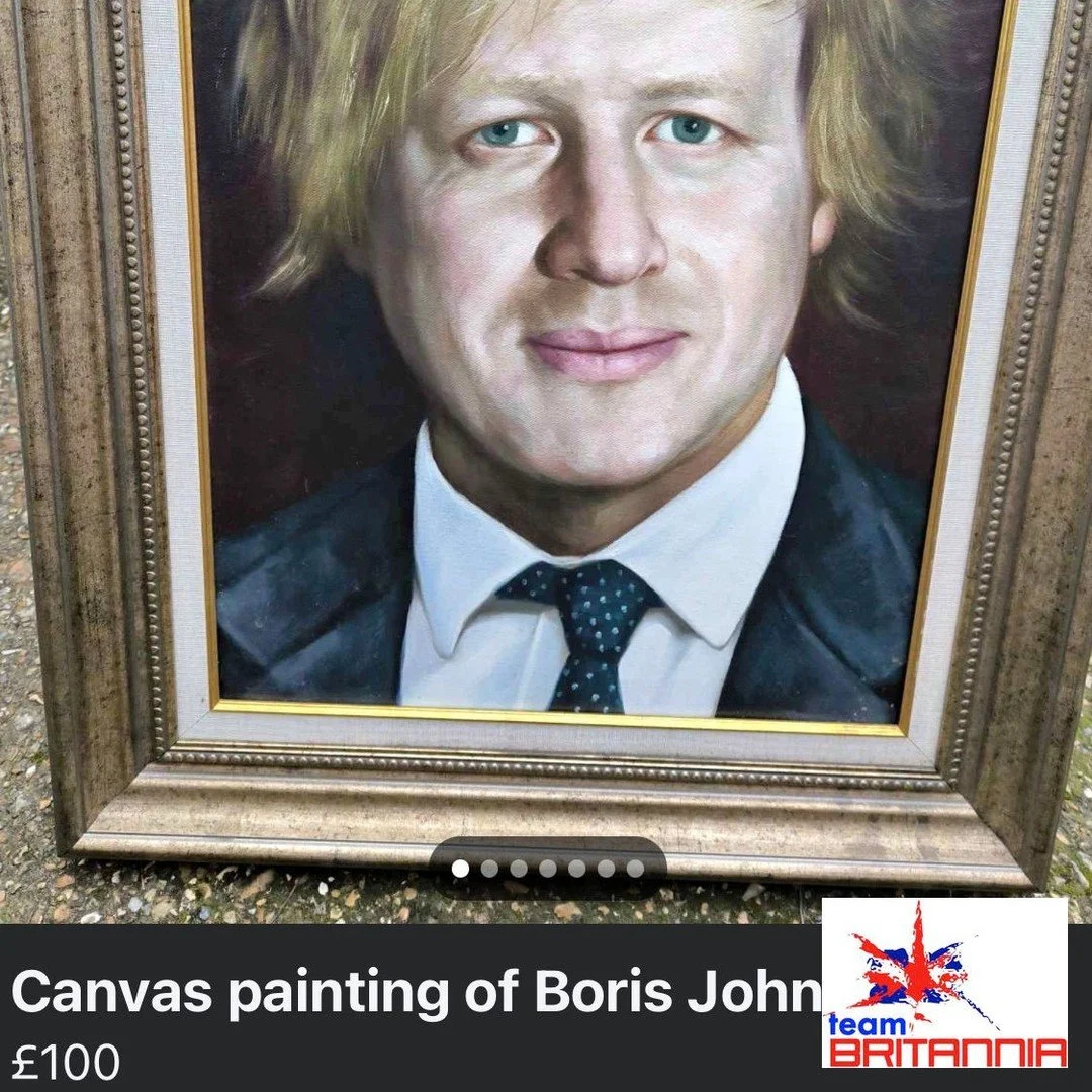 Marketing Masterclass: How to sell a Boris Johnson painting in 2026.

We&rsquo;ve spotted a seller on Facebook Marketplace who truly understands the art of maximising market reach. When listing this portrait of the former Prime Minister, they didn't 