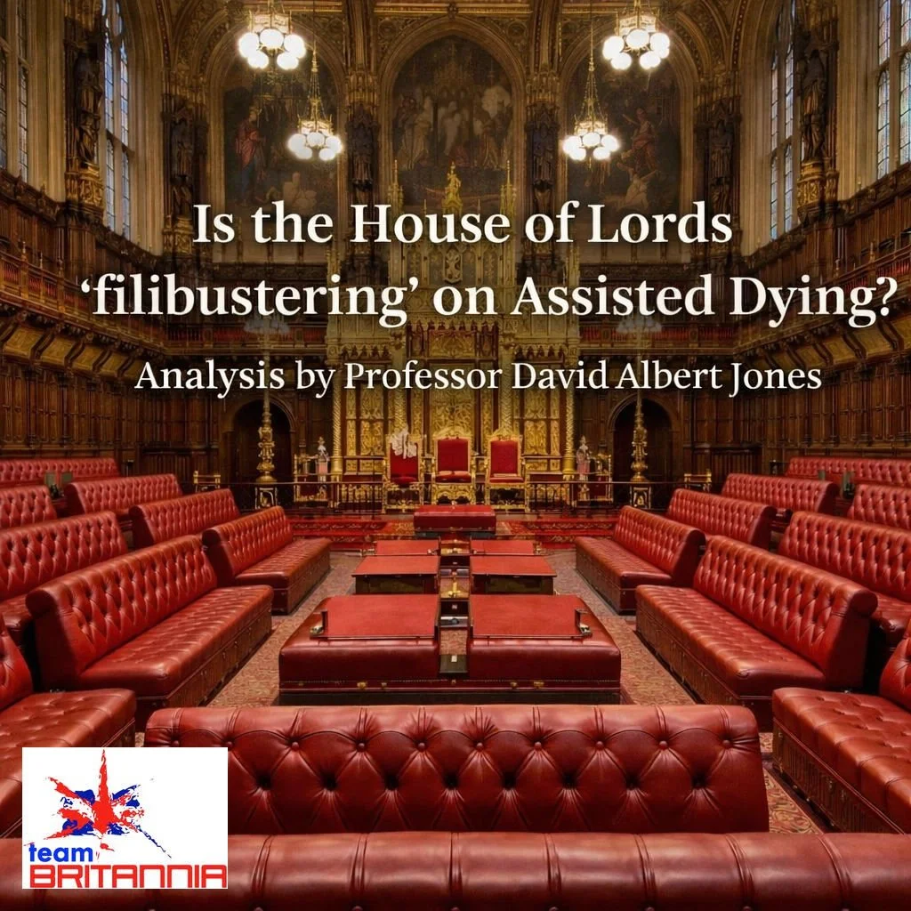 Is the House of Lords "filibustering" on Assisted Dying?

New polling indicates that a majority of the public values rigorous parliamentary scrutiny over the speed of the Assisted Dying Bill's progress. Despite claims of "filibustering