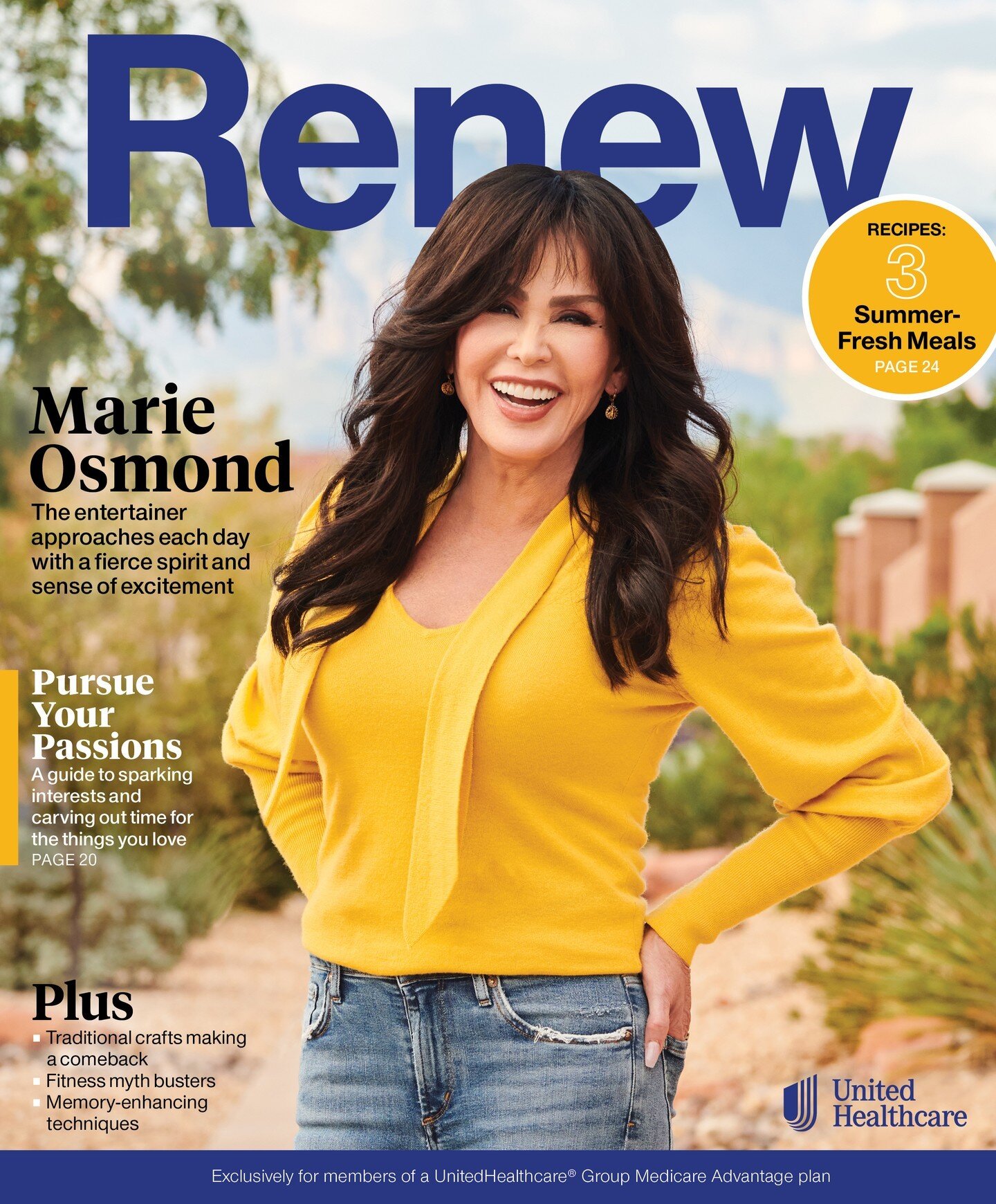 I am thrilled to be on the cover of Renew Magazine!! 🥰 I loved being able to talk about how I tried to live a life of passion! Check it out now!!! 😘💕💖