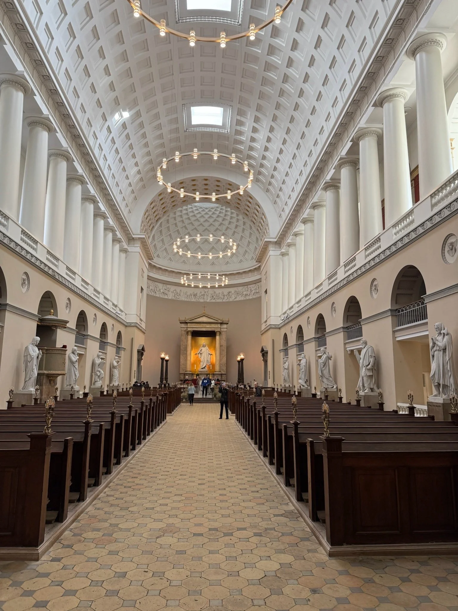 Church of our Lady, Copenhagen Cathedral. Copenhagen, Denmark.