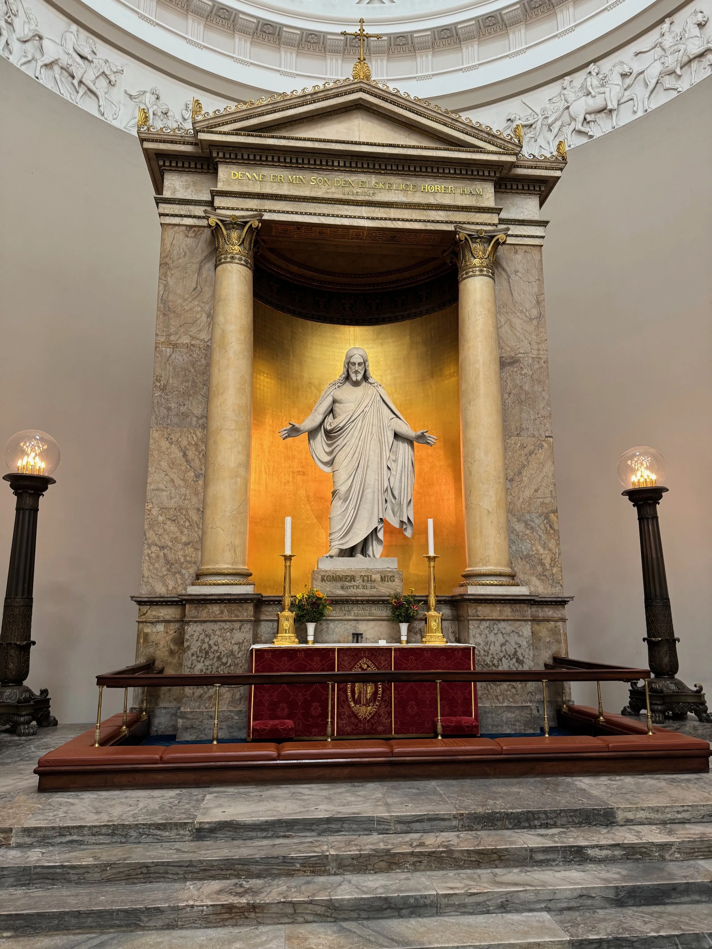 Church of our Lady, Copenhagen Cathedral. Copenhagen, Denmark.