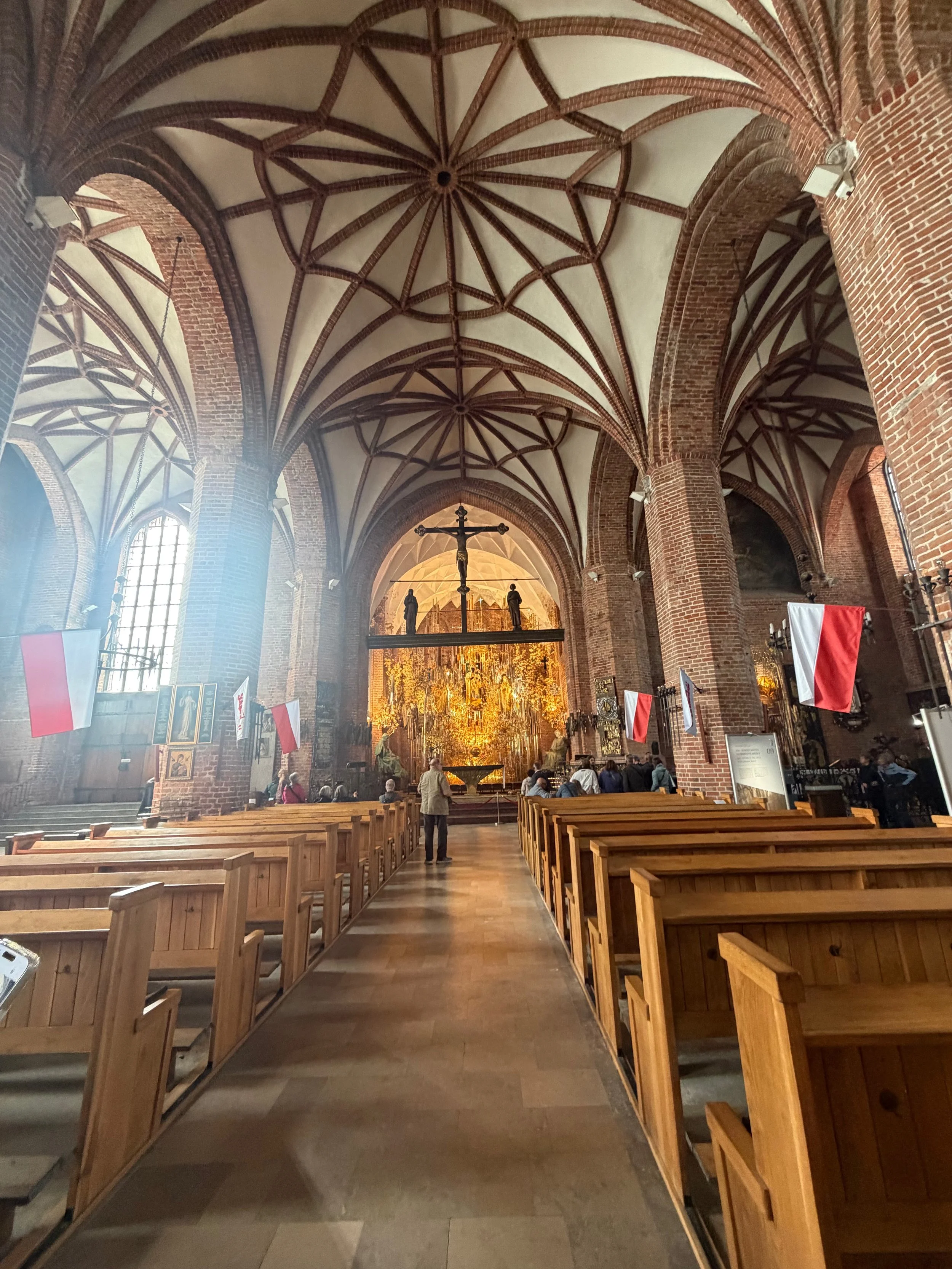 Saint Bridget Basilica, Amber Alter, Gdansk Poland
