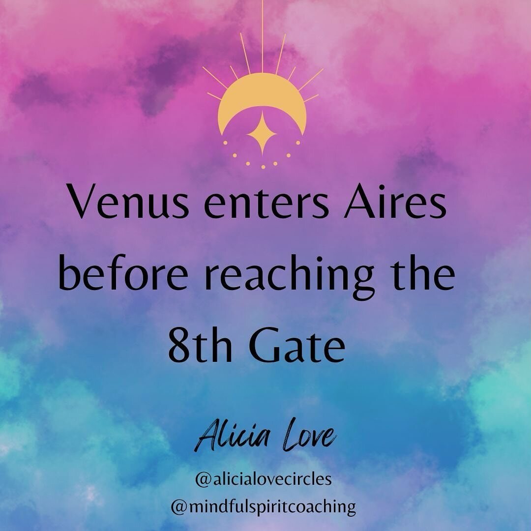 Venus in Aires initiates 🔥

🔥She Knows herself
🔥She needs &amp; wants a mission statement
🔥Is a BOSS taking Action 
🔥She makes things happen
🔥She is Autonomous
🔥She is Passionate
🔥She goes to battle for what She believes in
🔥She enjoys confr