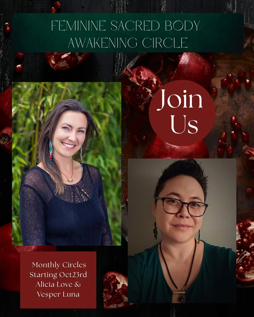 🌹Sacred Body Awakening🌹

Join Alicia Love @alicialovecircles &amp; Vesper Luna @vesper_thesoulmidwife in circle for a Journey of Remembering the Sacredness of Your Body

Your body is not ordinary&mdash;it is a living temple of wisdom, beauty, and d