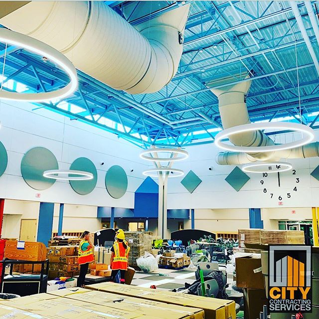 A sneak peek of the new Troy Early Childhood Education Center that is approaching completion! This innovative space is going to be an incredible addition to the Metro Detroit community!
.
.
.
.
.
.
#citycontracting #construction #constructionmanageme