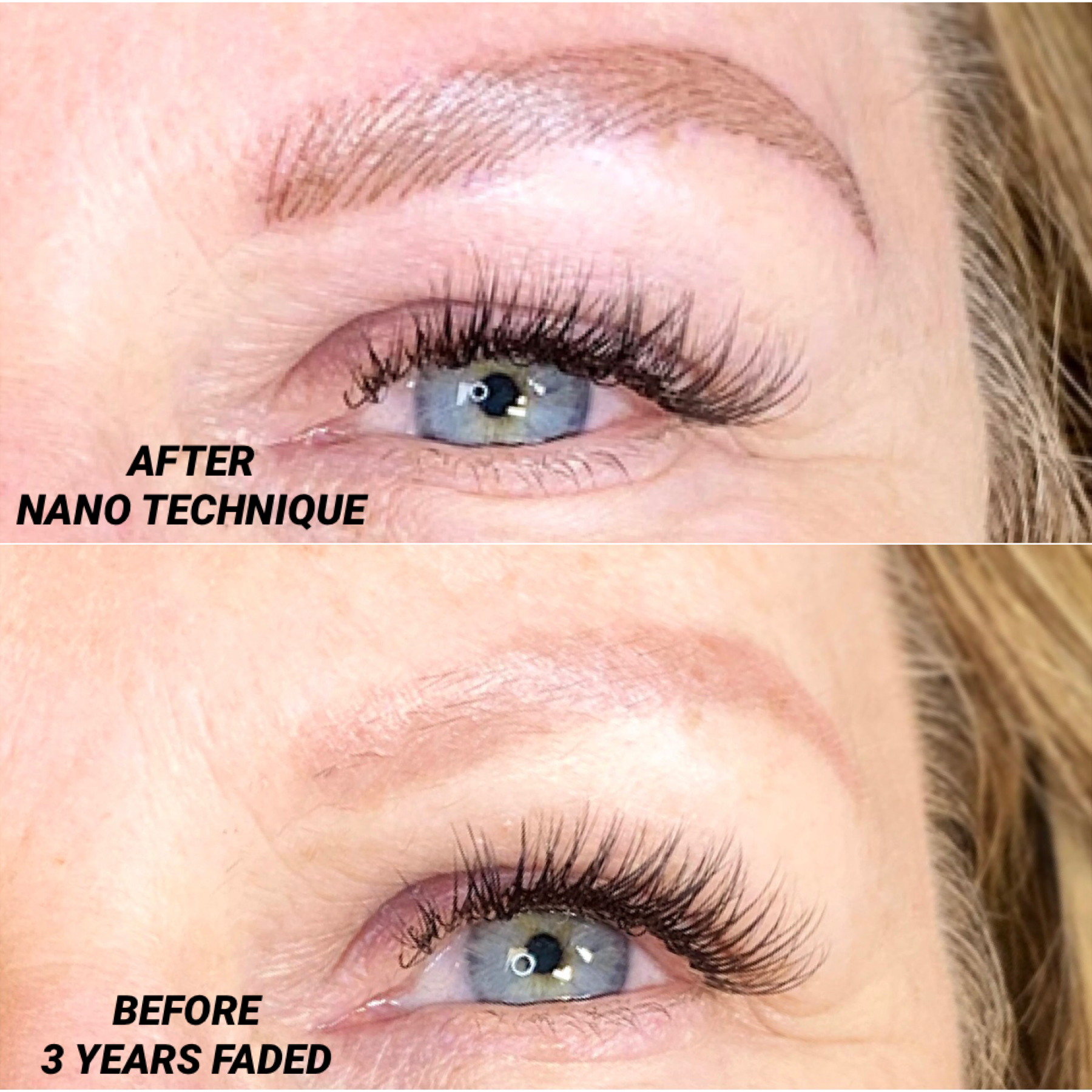 Fading Permanent Makeup Pigments