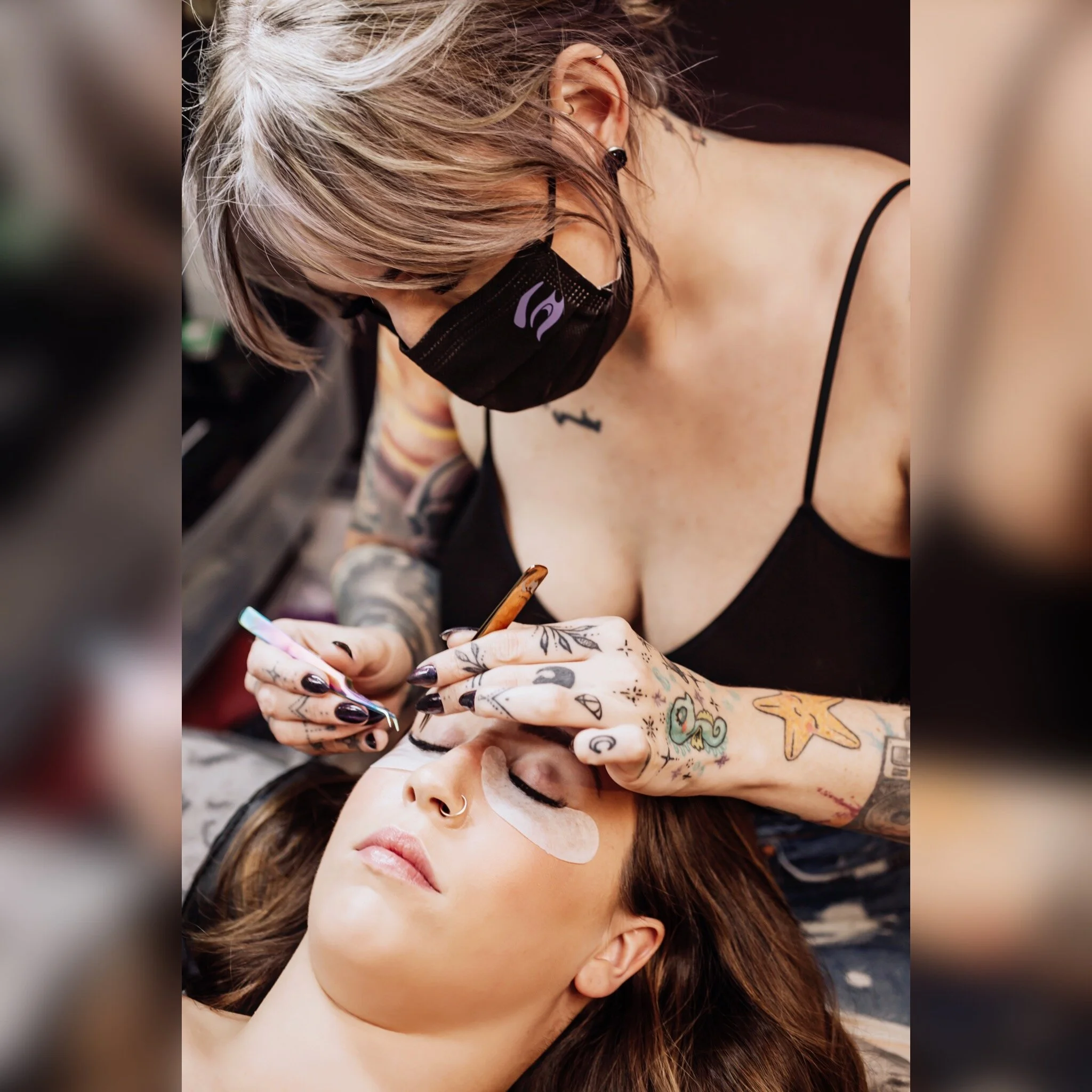 Filling Another Lash Technician's Work
