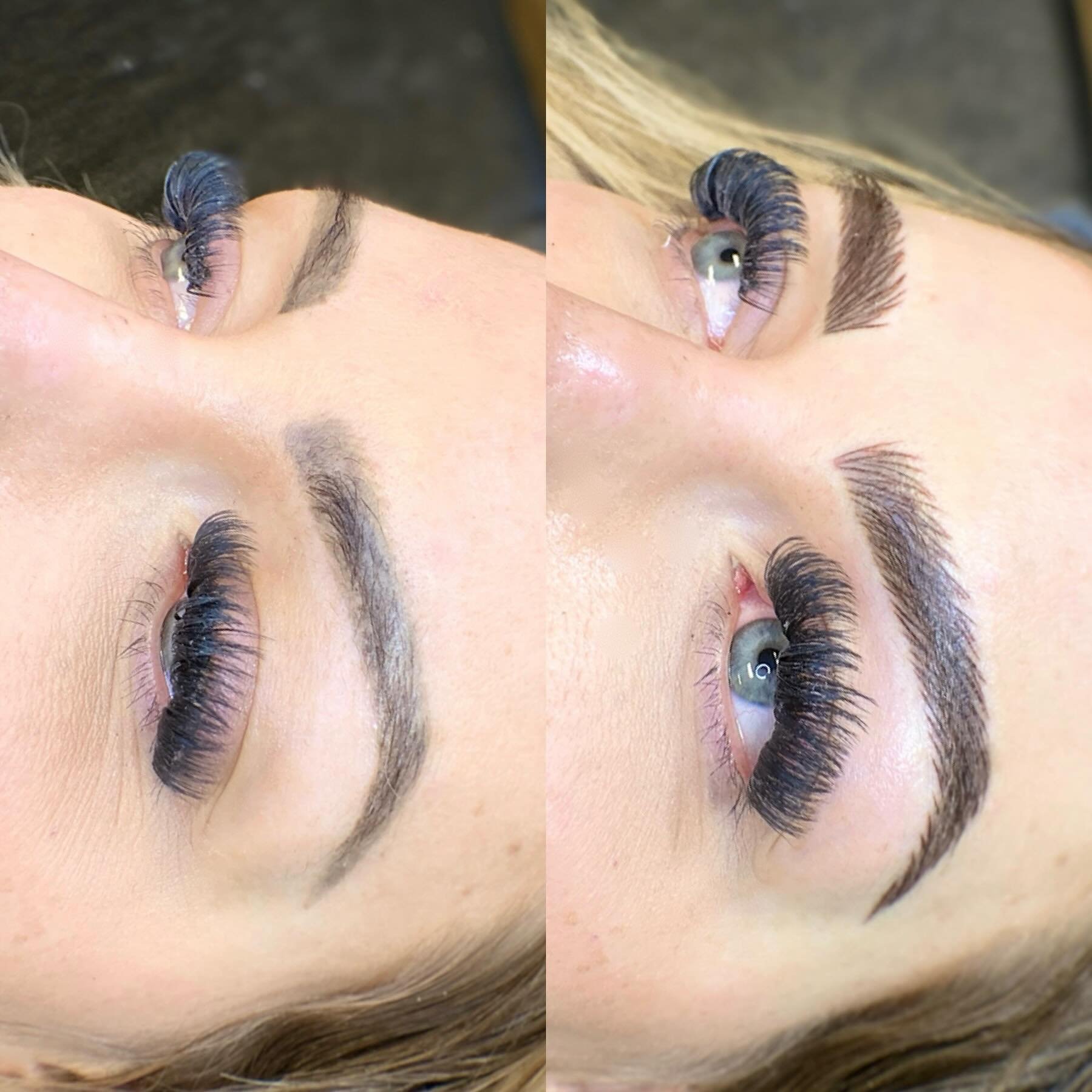 Just fluffin&rsquo; things up over here 🤗 

www.lashiousstudio.com

#nanobrows #brows #pmubrows #yxebrows #coverup #permanentmakeup #cosmetictattoo #yxetattoos #browartist #pmuartist