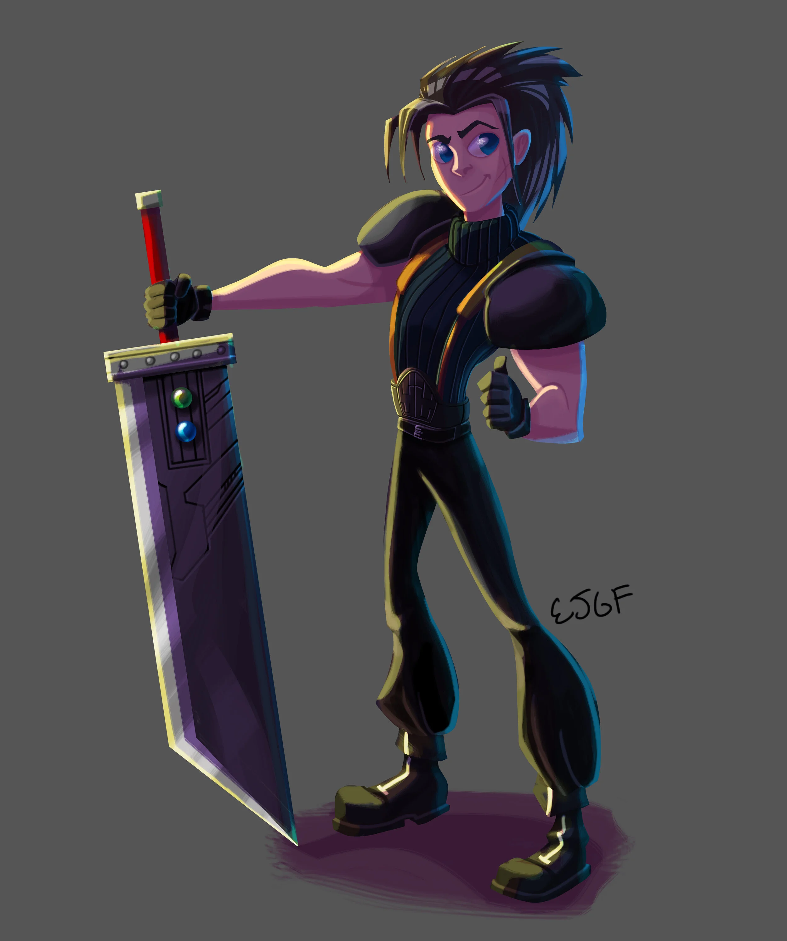 Zack Fair Final Fantasy 7 Crisis Core