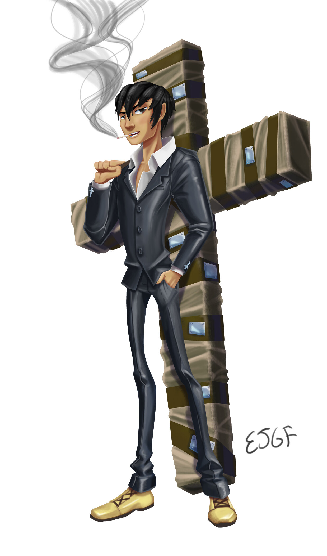 Nicholas D Wolfwood Trigun