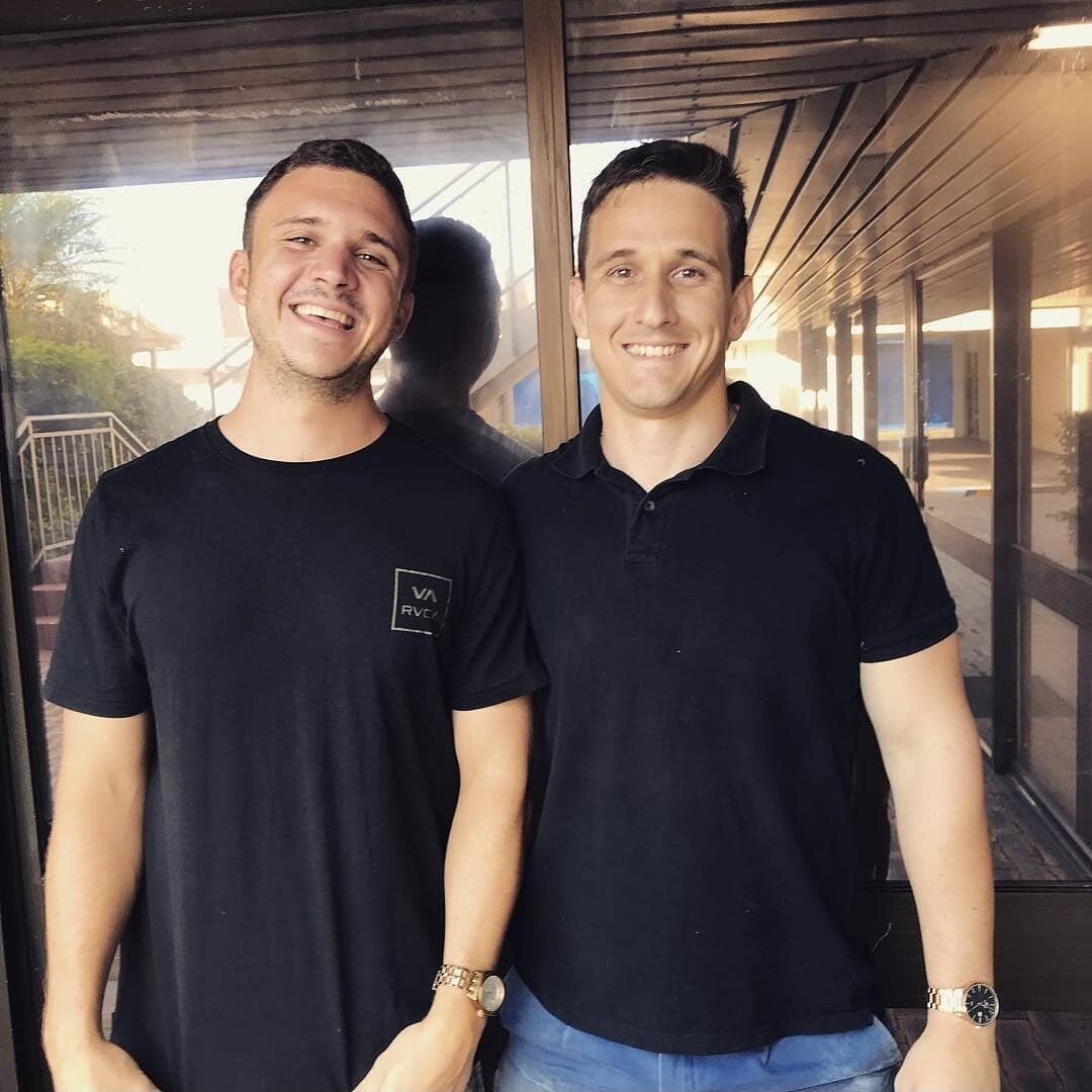 Who remembers this front door? Bay Osteo &amp; Injury Rehab has grown and developed so much since first opening its doors in 2018. Nat &amp; Joe were school friends who ventured to Hervey Bay to pursue their dreams of opening an osteopathic clinic. 
