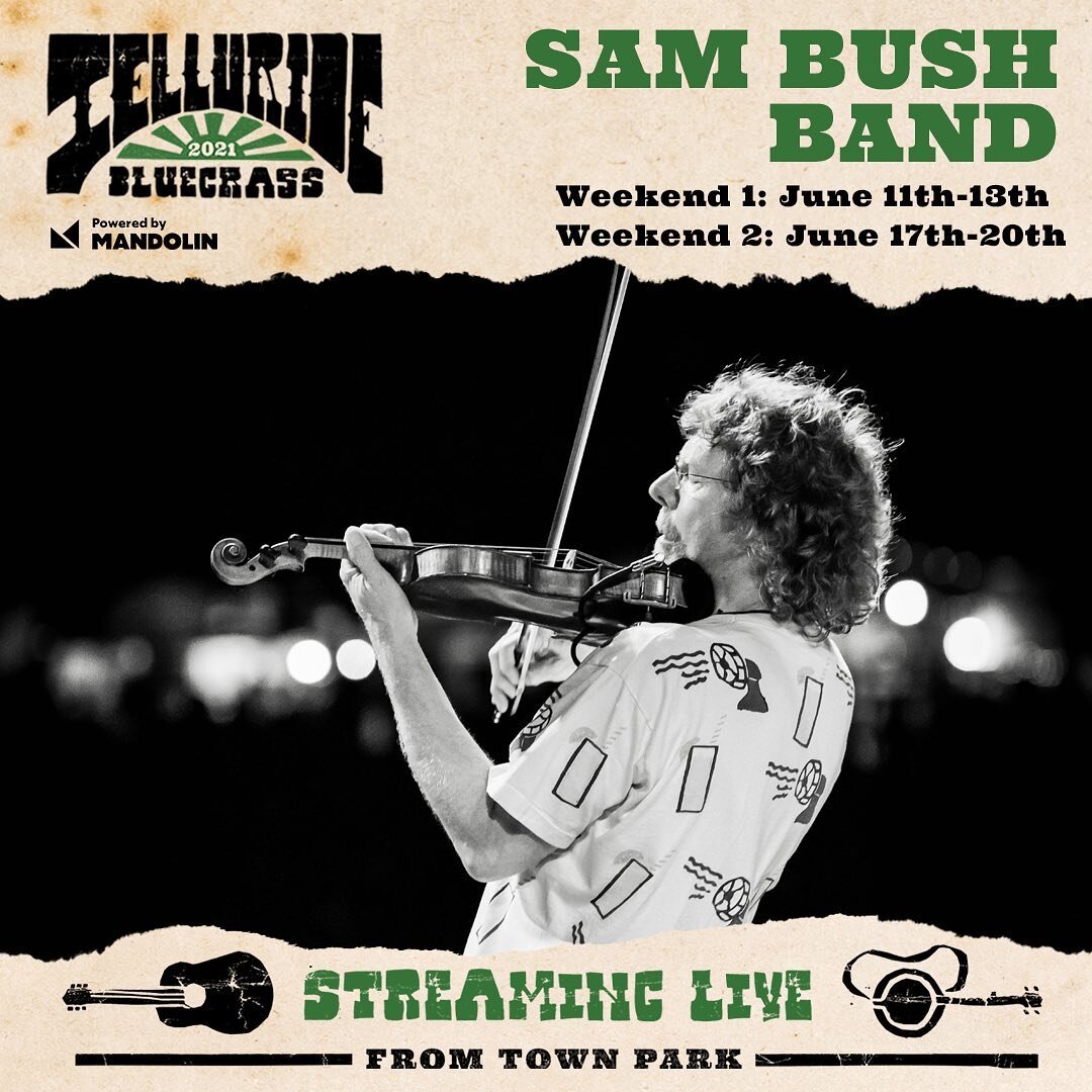 The King returns to the Telluride Bluegrass Festival this year! Live music is back, and all seven days of Telluride are going to be video live streamed for the first time ever! Anyone can experience the magic, and trust us, there's a lot of it! 

Str