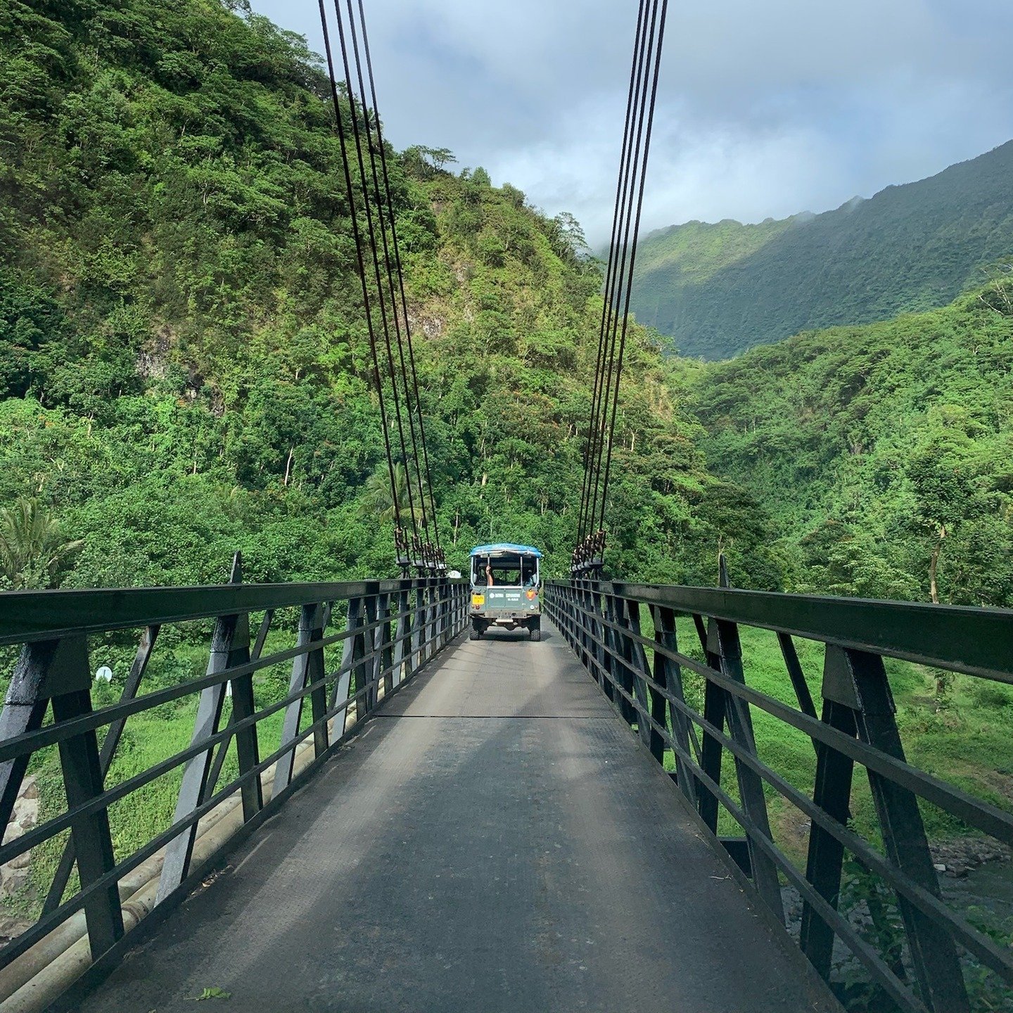 Rolling through the valleys of French Polynesia on the way to another field day. 

Spring spots are still open. Join us for hands-on marine research, island ecology, and real community partnership.

Apply at wildlandsstudies.com