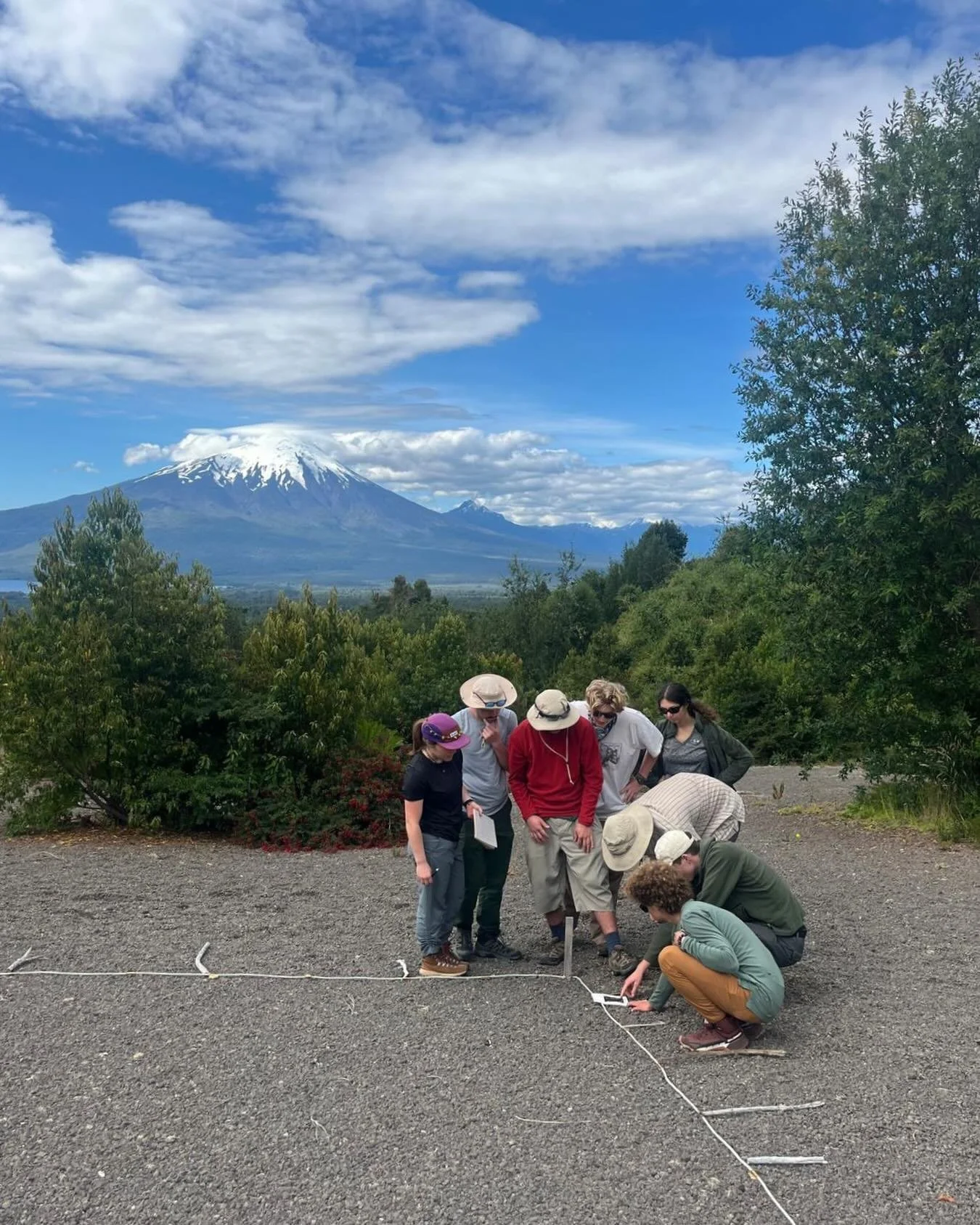 As of this weekend, our program in Chile: Patagonia, Land Stewardship, and Conservation Strategies is underway!

Students will be exploring the fascinating ecosystems and histories of southern Chile in the shadow of snow-capped stratovolcanoes, ancie