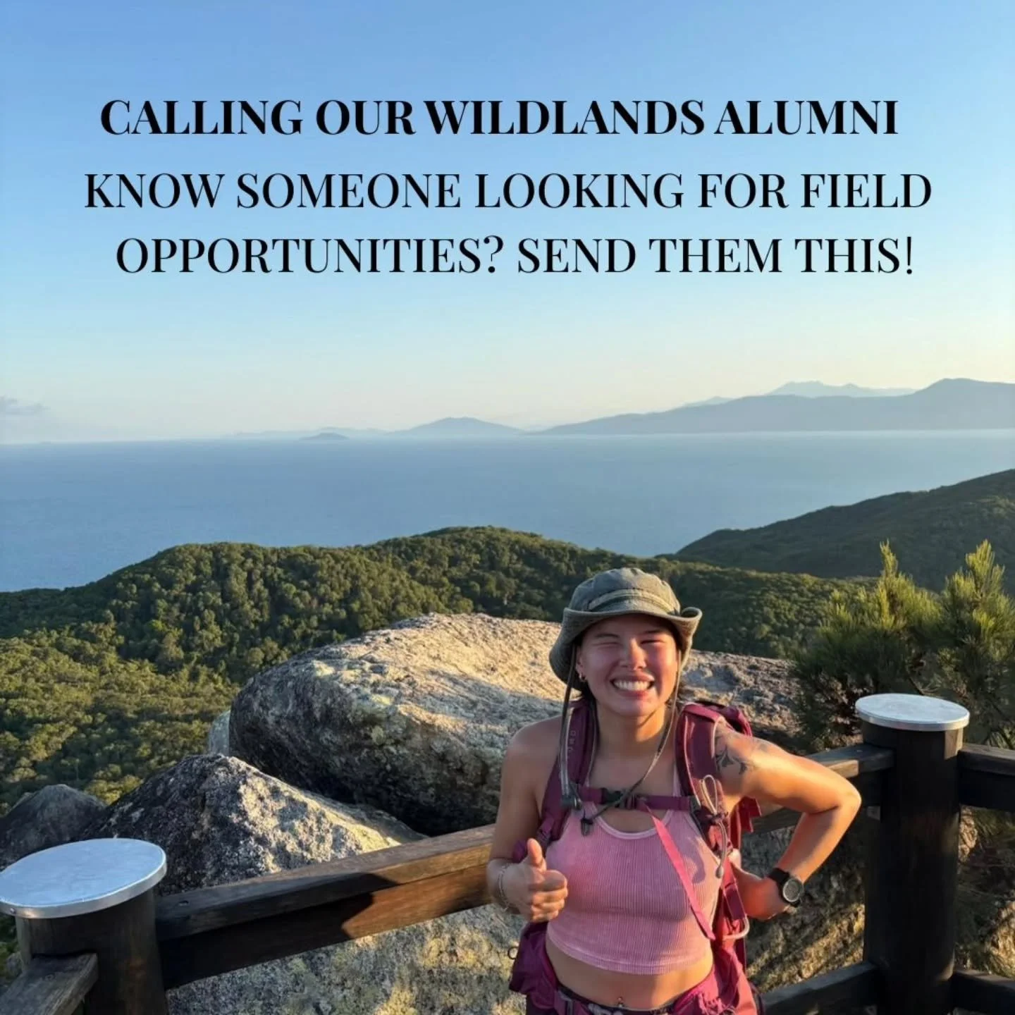 Know a friend or classmate who is interested in field work? Share this post or tag a friend to join us in the field! 

Our summer programs in Australia, Yellowstone and Alaska have a few remaining spaces. We're reviewing applications and now is a gre