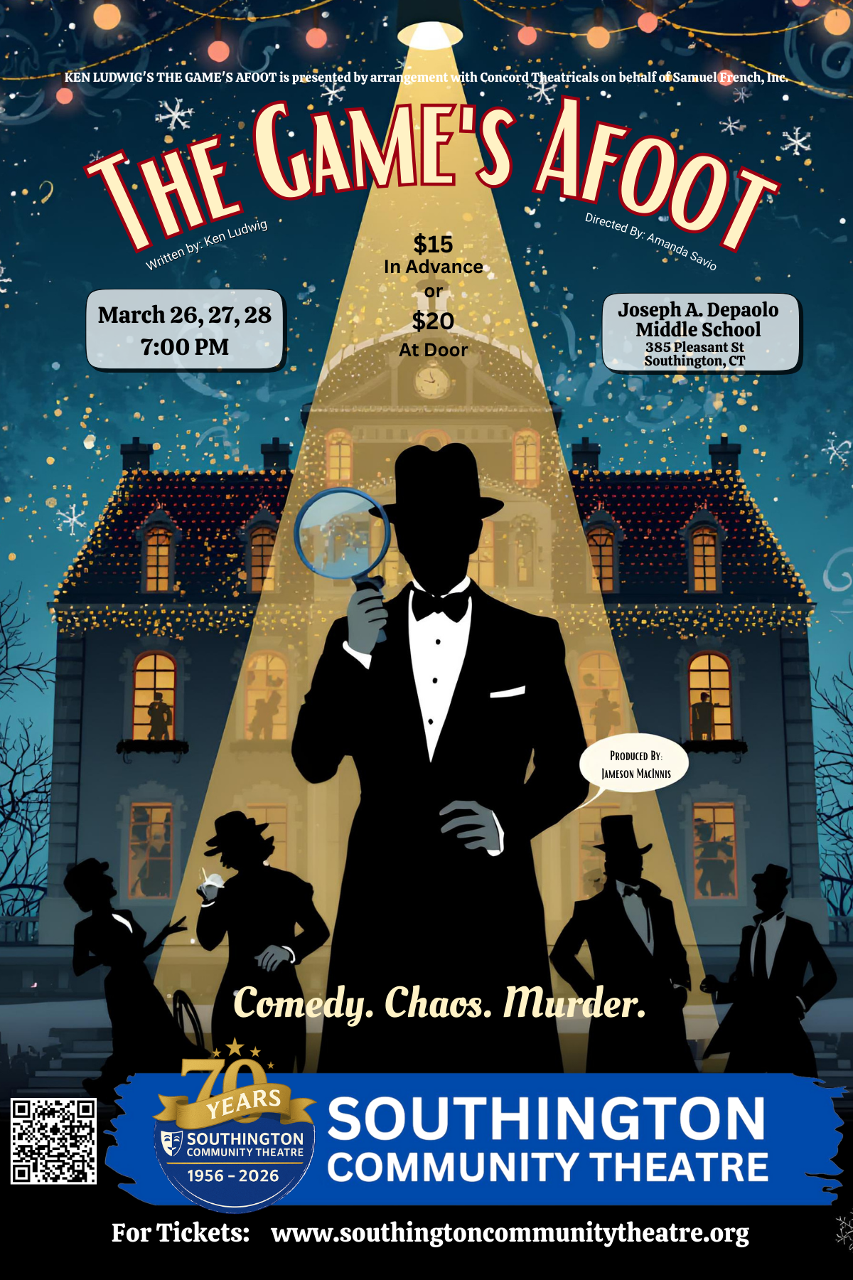 The Game's Afoot - March 26