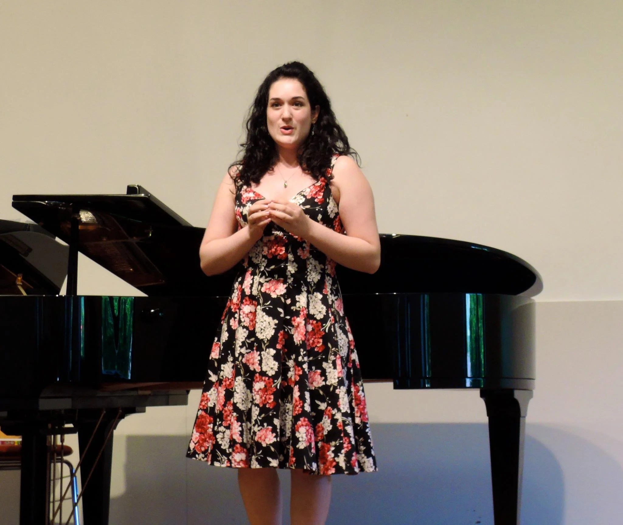 Performing on a master class at AIMS in Graz, Austria, 2014