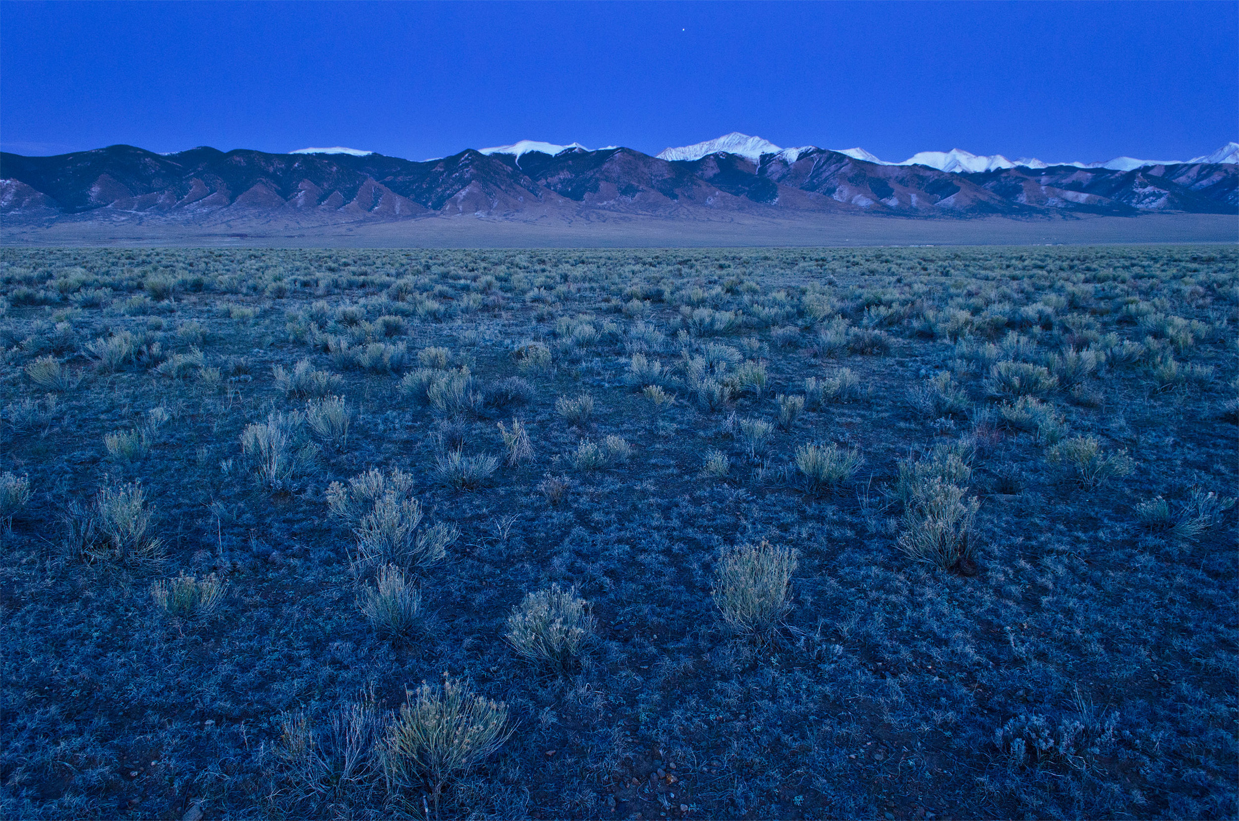 Blue Hour in the San Luis Valley
