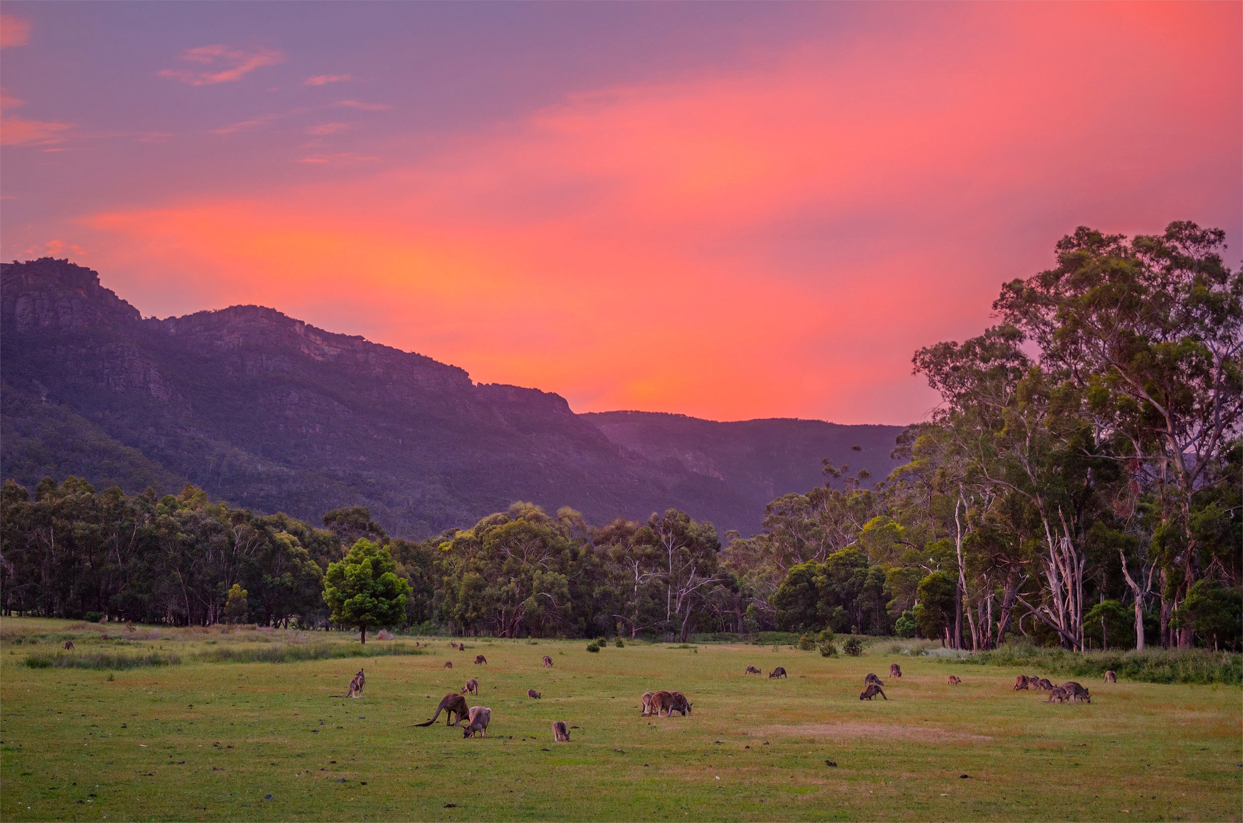 Sunset in the Grampians