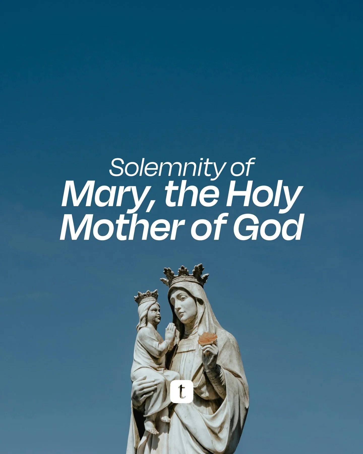 If Jesus isn&rsquo;t fully God, then Mary isn&rsquo;t the Mother of God. And if Jesus isn&rsquo;t fully God&hellip;then God never became man.

And that changes everything. Here&rsquo;s what you need to know about today&rsquo;s Solemnity.

Holy Mary, 