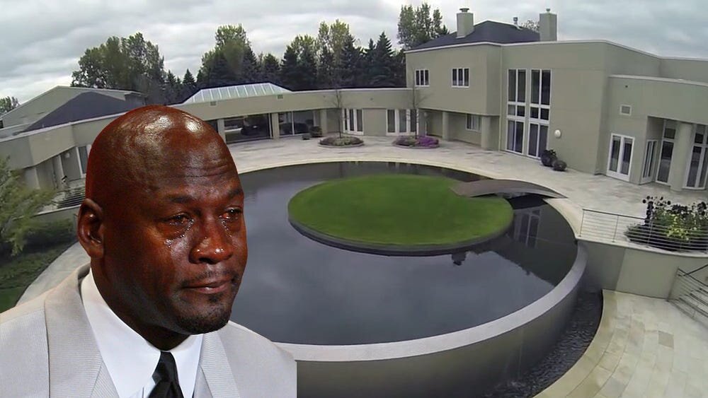 Want to buy Michael Jordan's Mansion? It's been on the market for over 8 years :(