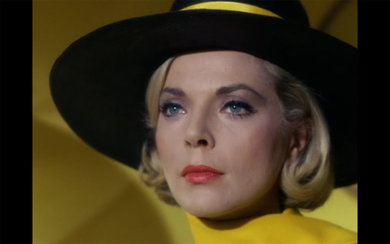 For the video part of the presentation, I kept shots of Cinnamon when she was on screen with another individual or in a distinguishable set, but on the closeups I replaced her face with my own, in character.