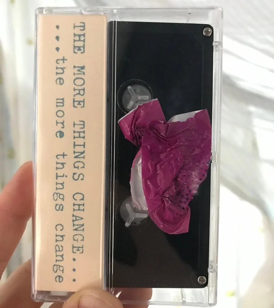 After the installation was taken down, I didn’t hear many anonymous messages. I think people were more interested in trying to find the things I had hidden. However, I did get this gift - I left candy out next to the recorder as well, and someone sh…