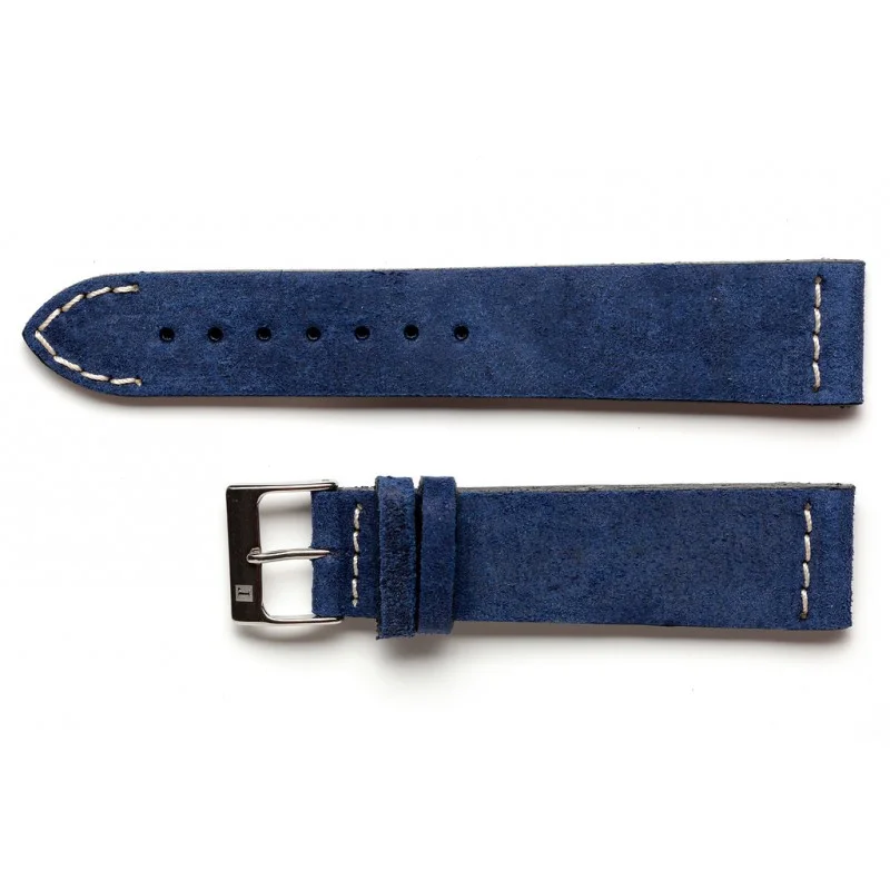 Colareb Spoleto Leather Watch Strap Dark Blue