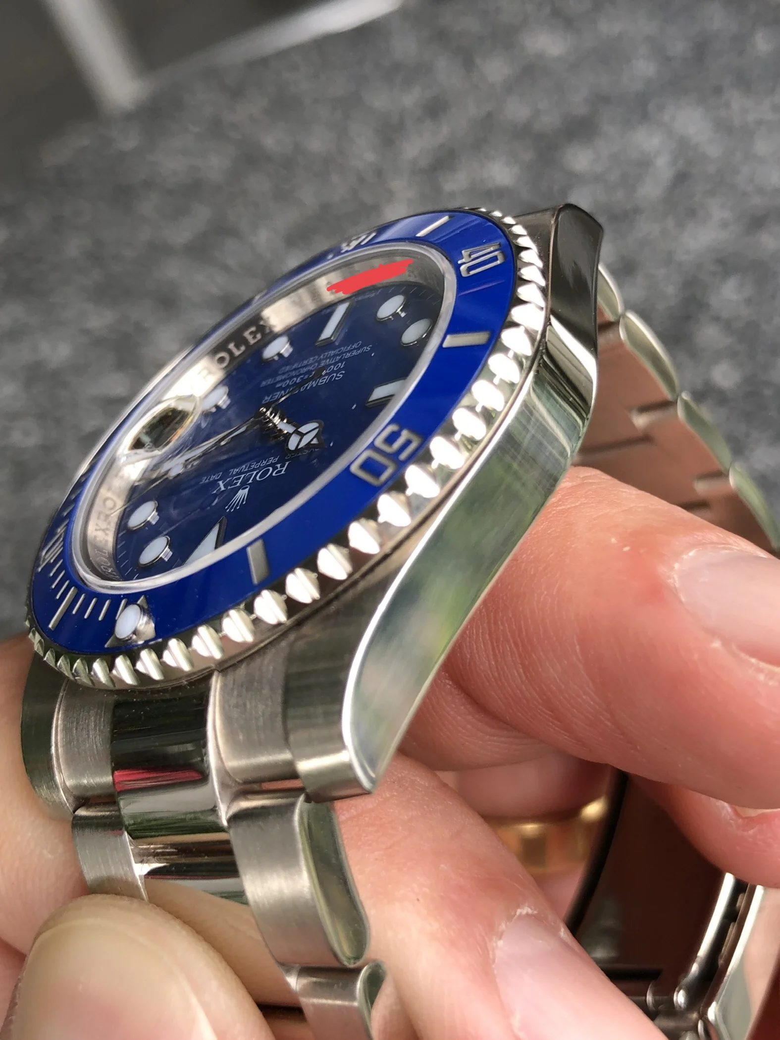Rolex 18K White Gold Submariner “Smurf” 116619LB (3).jpg