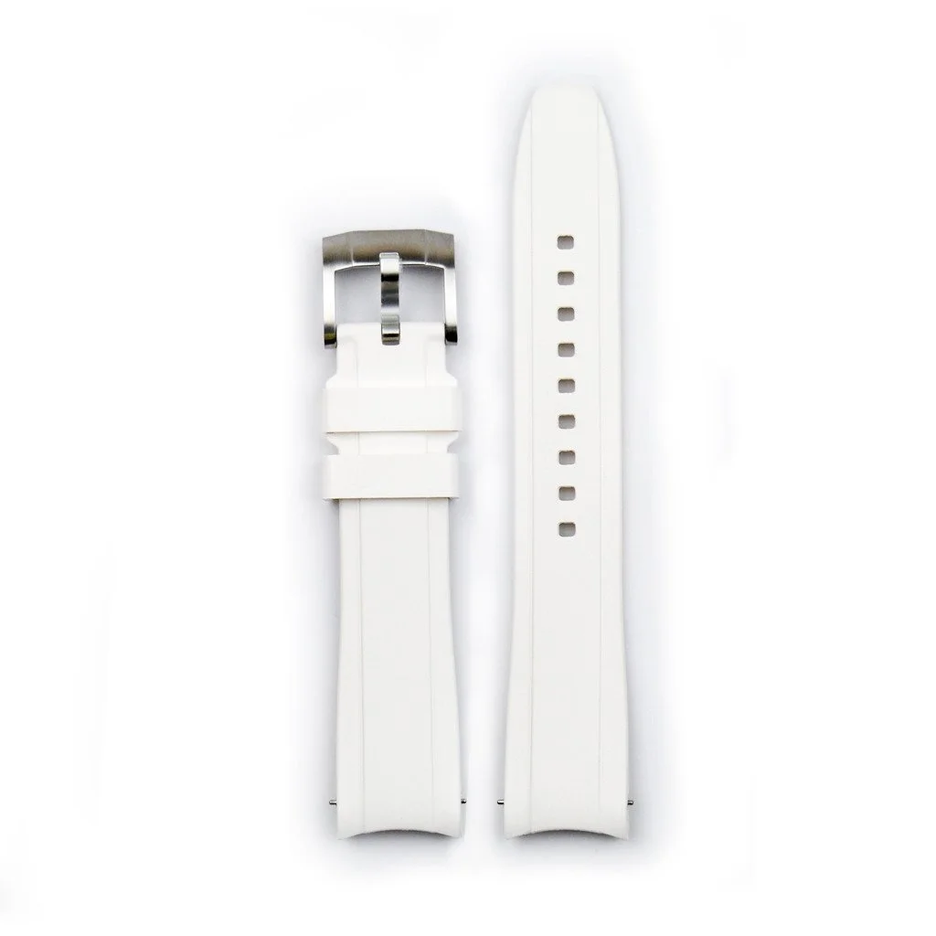 Everest Curved Rubber Tang Buckle EH5 White.jpeg