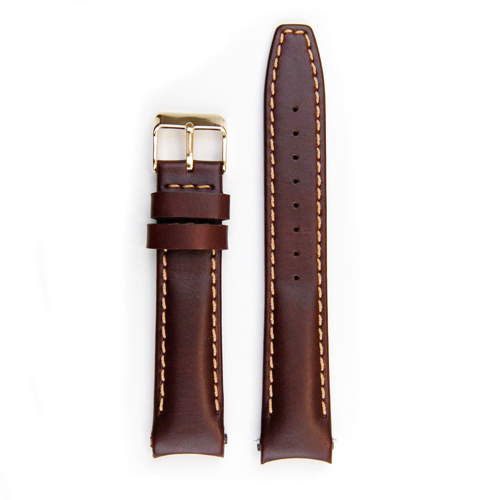 rolex watch in leather belt
