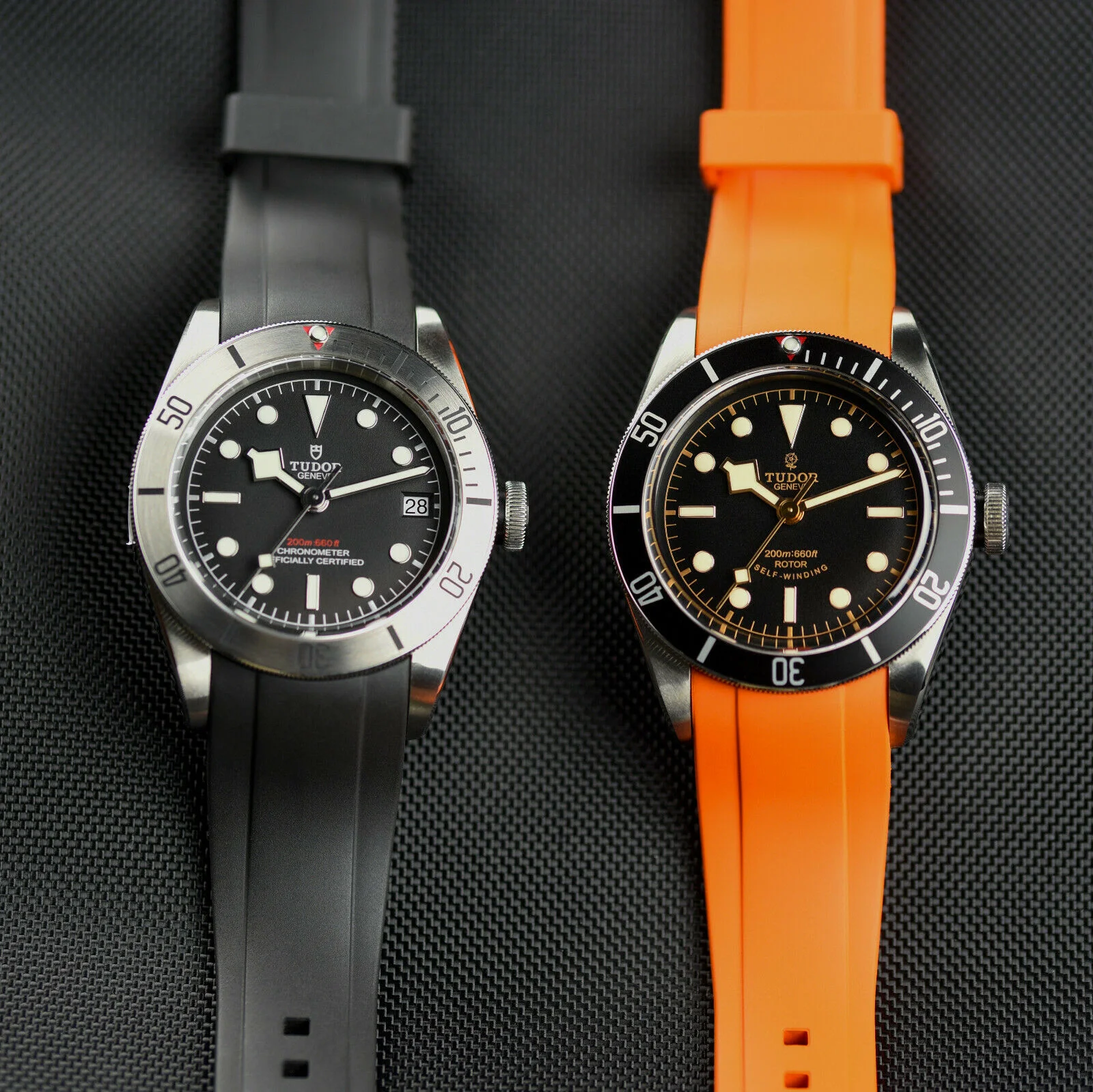 Everest Rubber Strap Tudor BB, 41, GMT, S&G & Heritage Chrono with Tang Watch Vault (10).jpg