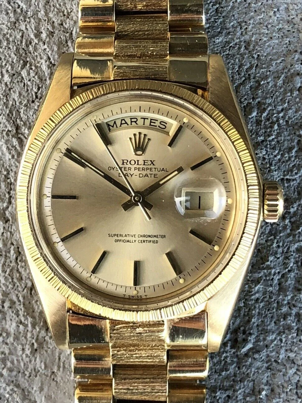 Rolex Day Date 1807 Bark finish - 1972 