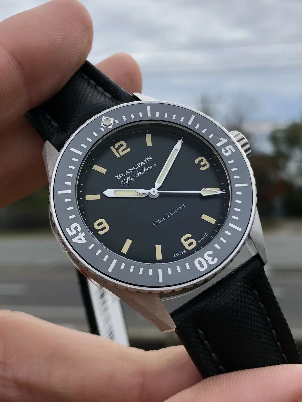 Blancpain Fifty Fathoms Bathyscaphe Limited Edition for HODINKEE - Brand New (3).jpg