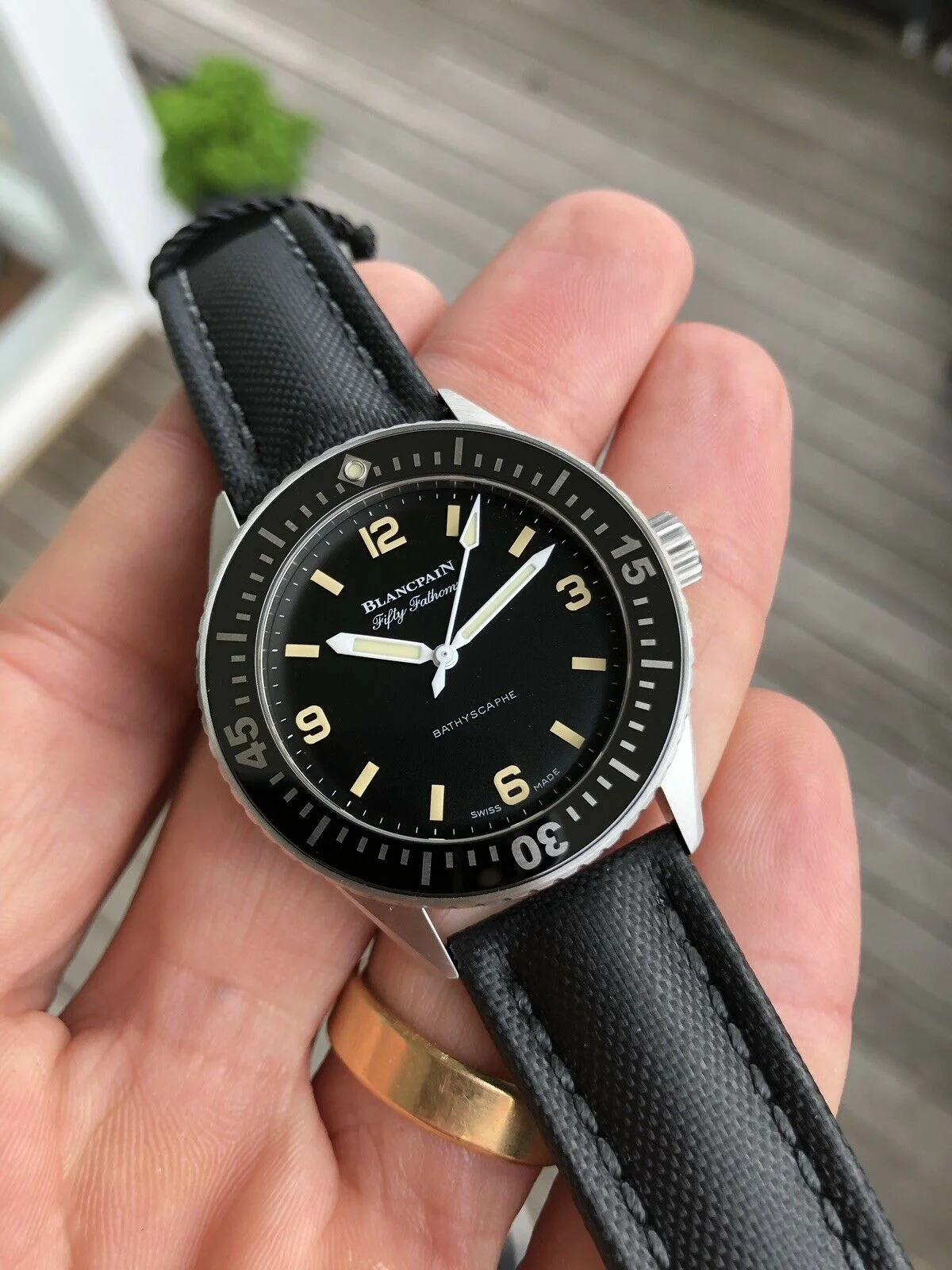 Blancpain Fifty Fathoms Bathyscaphe Limited Edition for HODINKEE - Brand New (10).jpg