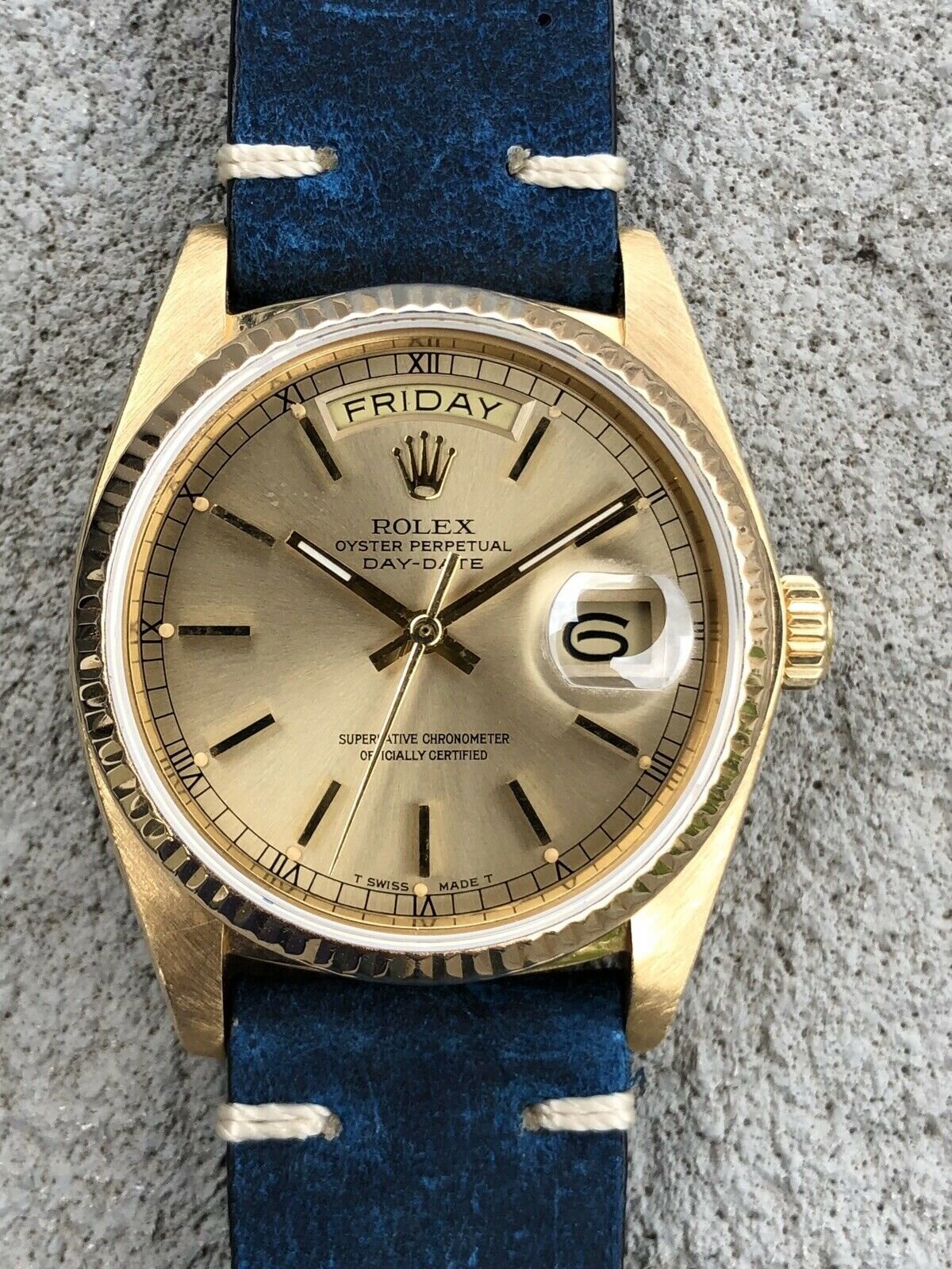 rolex 18038 leather strap