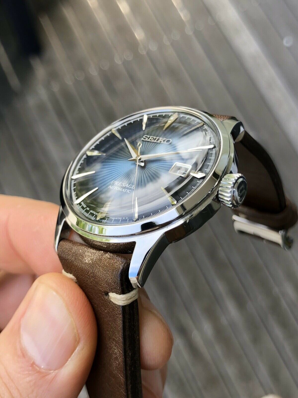 Seiko SRPB41 Presage Blue Moon Cocktail Time — WATCH VAULT