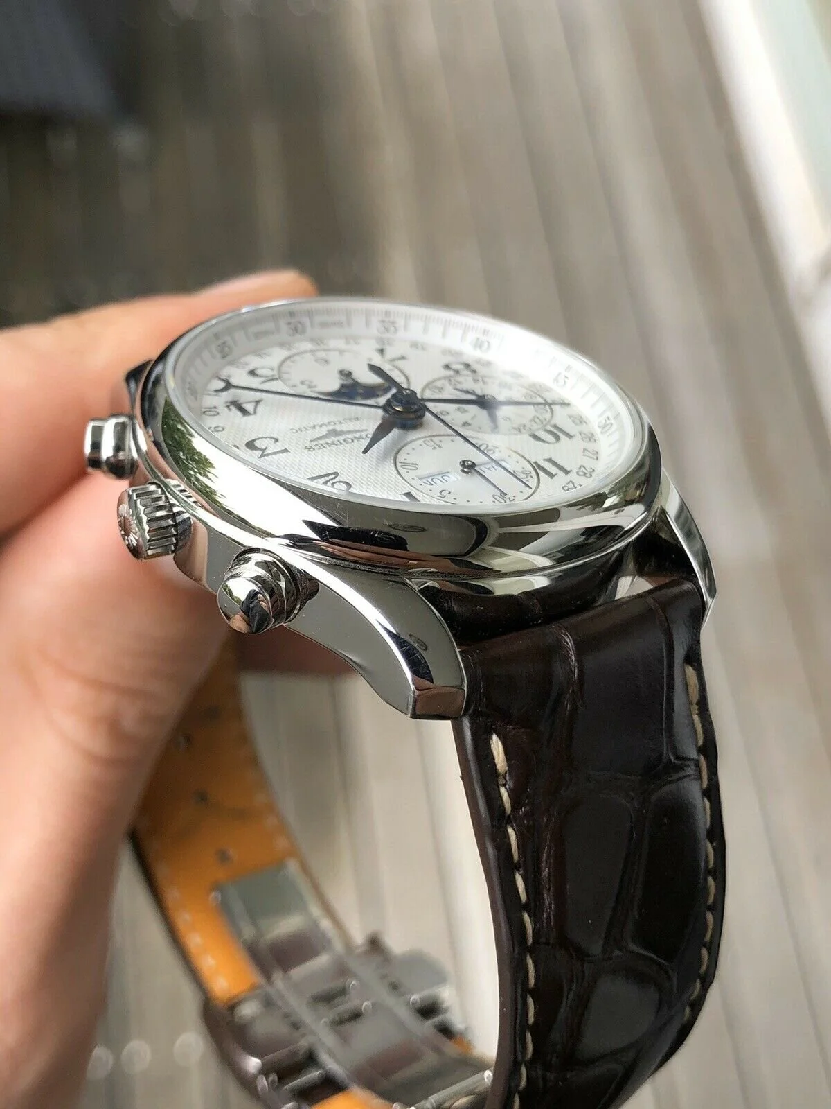 Longines Master Collection 40mm Chronograph with Moon Phase L26734783 - 2019 (6).jpg