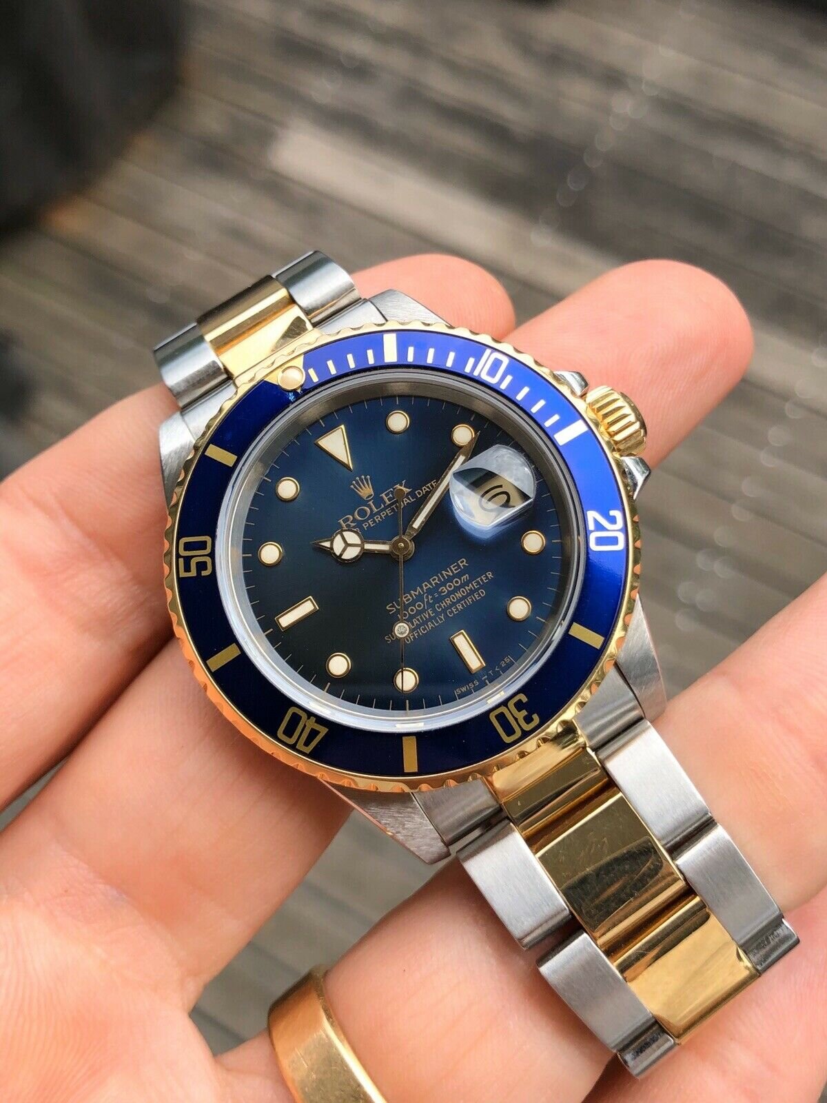 rolex submariner bluesy