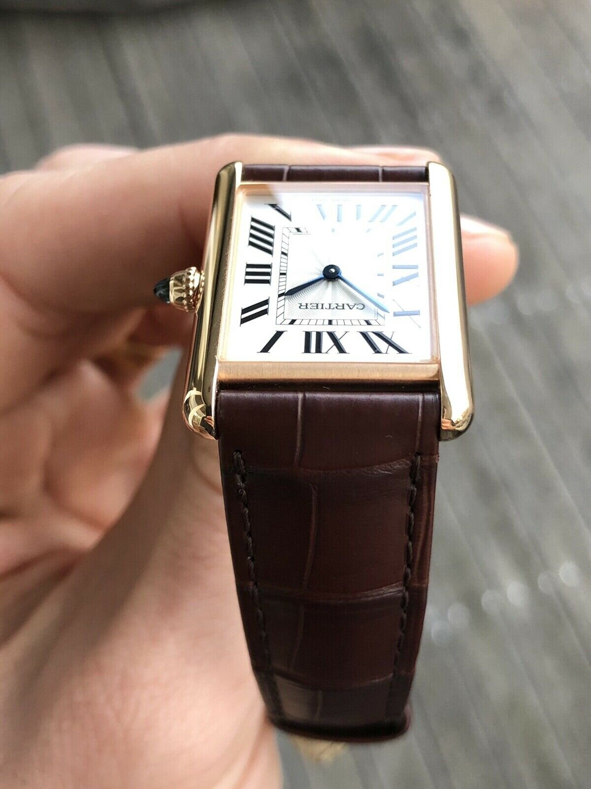 Cartier Tank Louis Cartier Rose Gold WGTA0011 - 2020 — WATCH VAULT