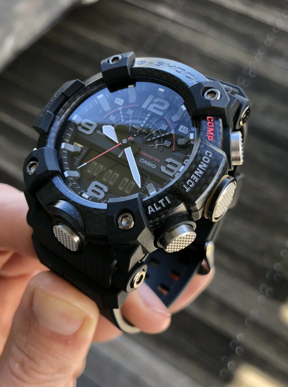 Casio G-Shock Mudmaster GG-B100-1A Carbon 5594 — WATCH VAULT