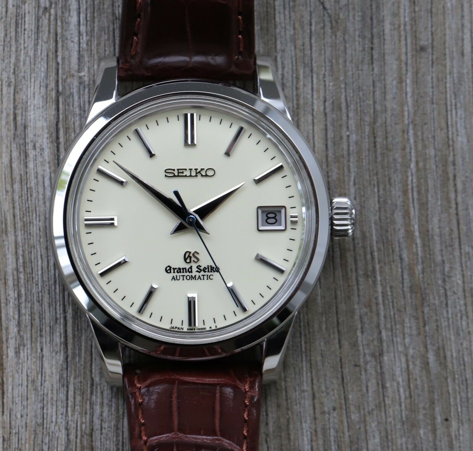 Grand Seiko Sbgr061 9s65 Cream Dial With Sbgm023 Bracelet 13 Watch Vault