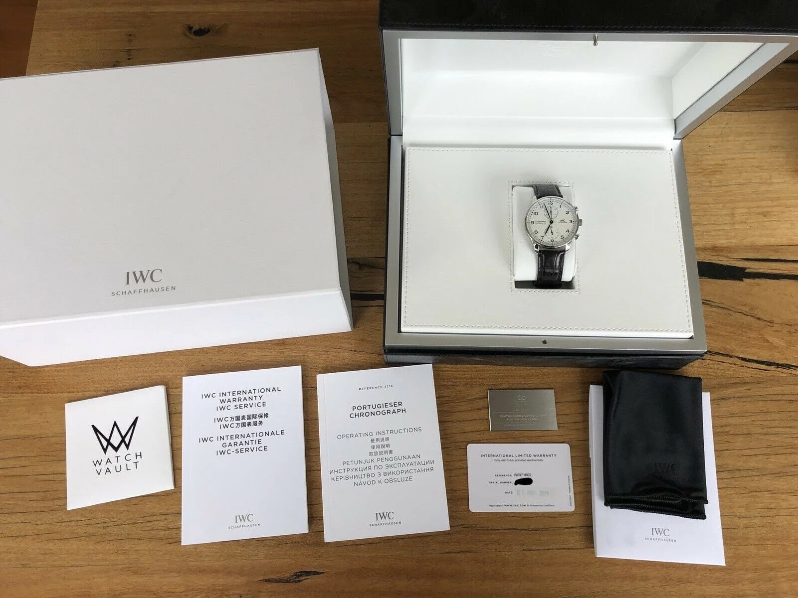 IWC Portugieser Chronograph Edition “150 Years” IW371602 – 2018 Watch Vault 12.jpg