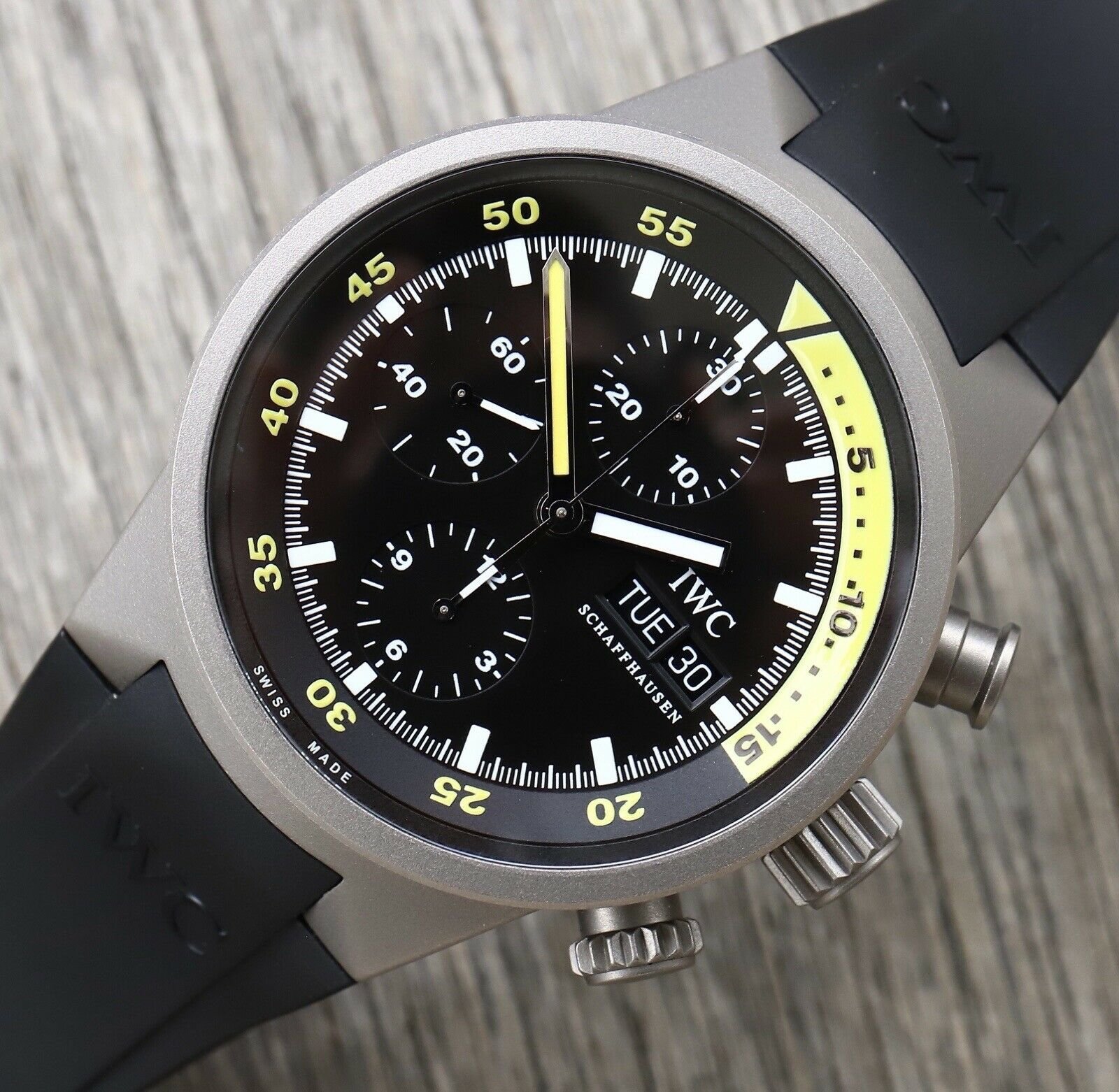 IWC Aquatimer Chronograph Titanium IW371918 — WATCH VAULT