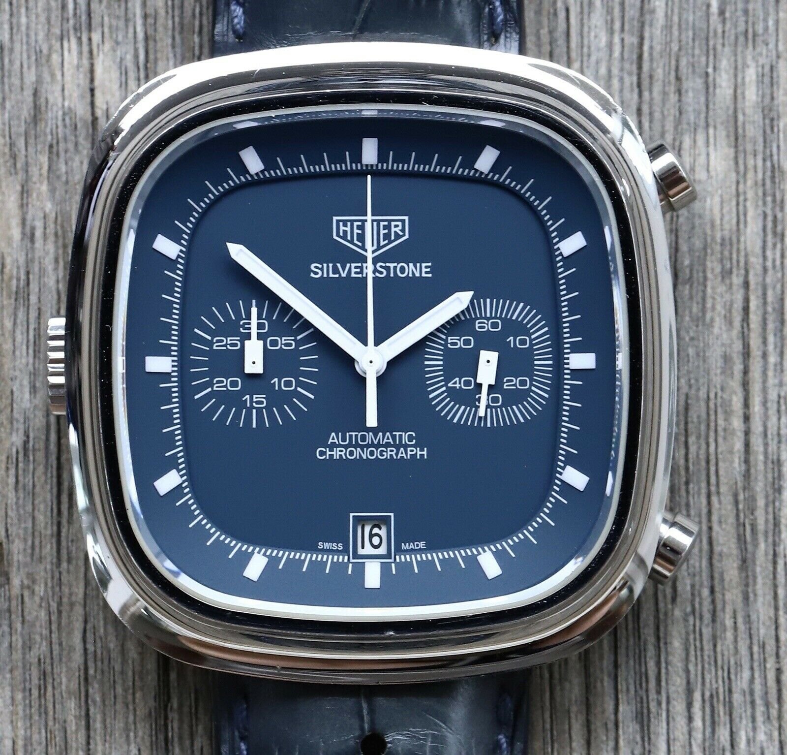 Tag Heuer Silverstone Re-Issue 150th Anniversary Limited Edition Blue  CAM2110 — WATCH VAULT