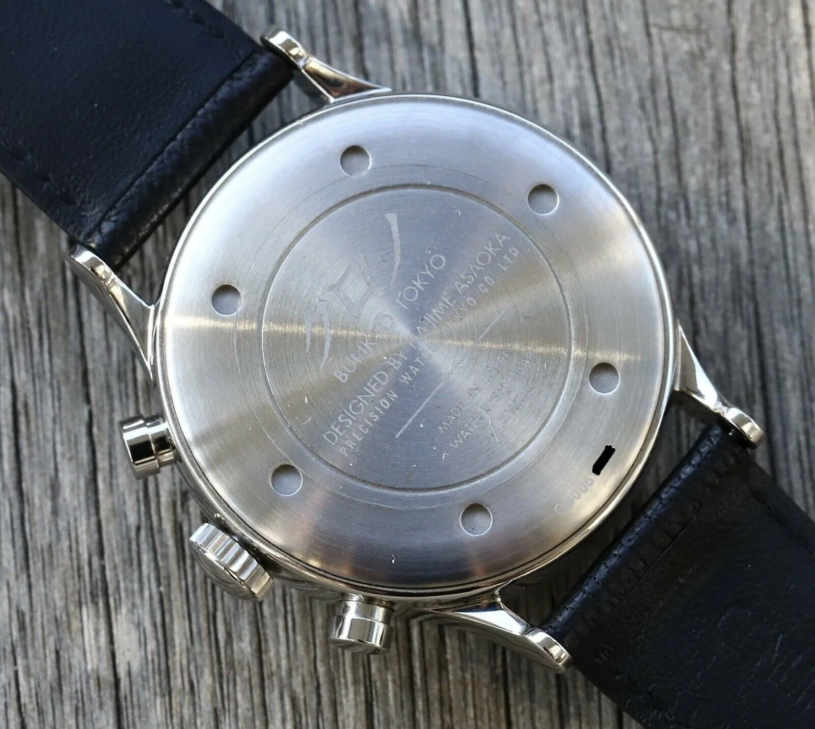 Kurono Tokyo Chronograph 1 Black Dial Watch Vault 08.jpg